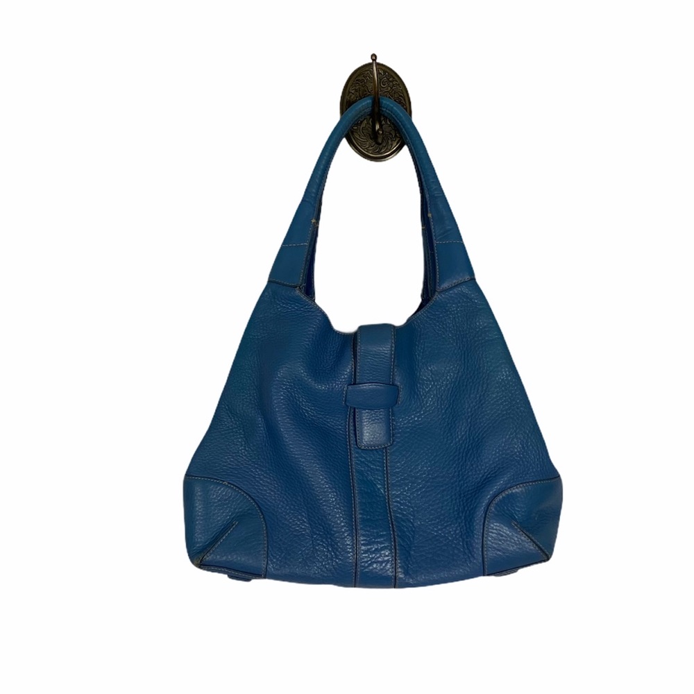 ❤️HOST PICK 10-22/10-23❤️ Ann Taylor Periwinkle Blue Shoulder Bag Leathe